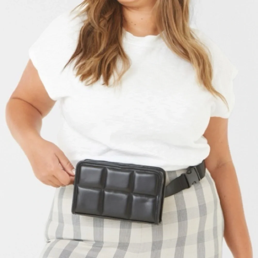 Like New! Amanda Uprichard Quilted Faux Leather Belt Bag